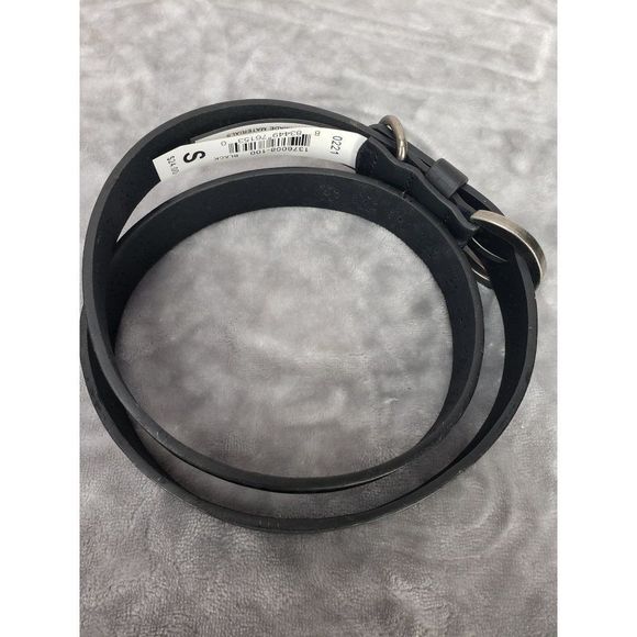 New Directions Embossed Black‎ Floral motif Cut Women’s Buckled Belt - Picture 15 of 16